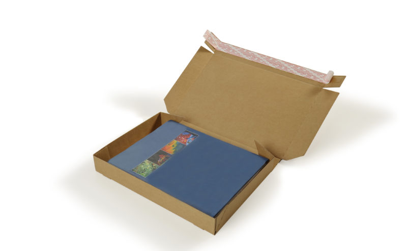 Photo du couvercle de la boîte à charnière