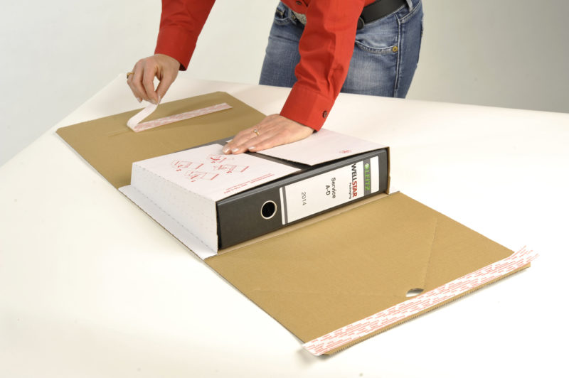 Onglets latéraux en étoile du dossier